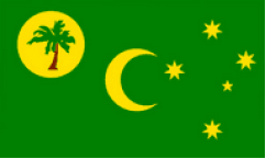 Cocos Keeling Islands Table Flags